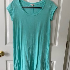 GAP coastal blue tshirt dress